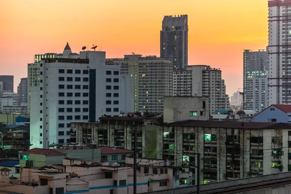 Sunset on Bangkok — Stock Photo, Image