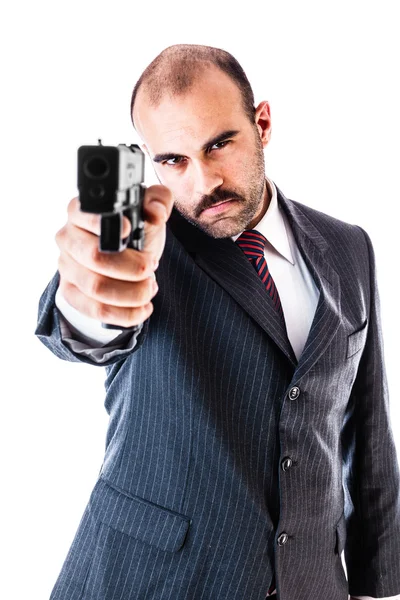 Elegant gangster — Stock Photo, Image