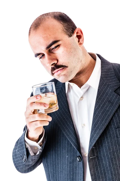 Drunk businessman — Stock Photo, Image