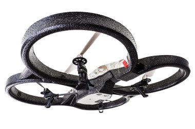 Beyaz üzerinde gözetleme uçağı