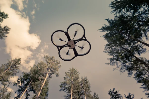 Vintage drone strzał — Zdjęcie stockowe