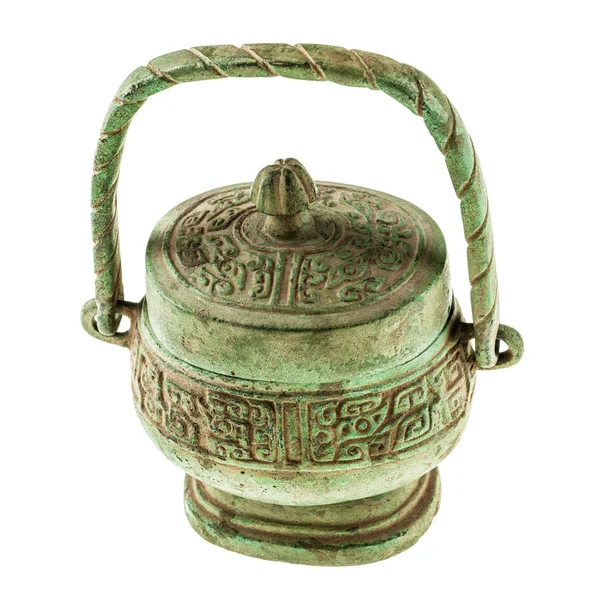 Oude chinese urn — Stockfoto