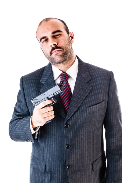 Elegant mobster — Stock Photo, Image