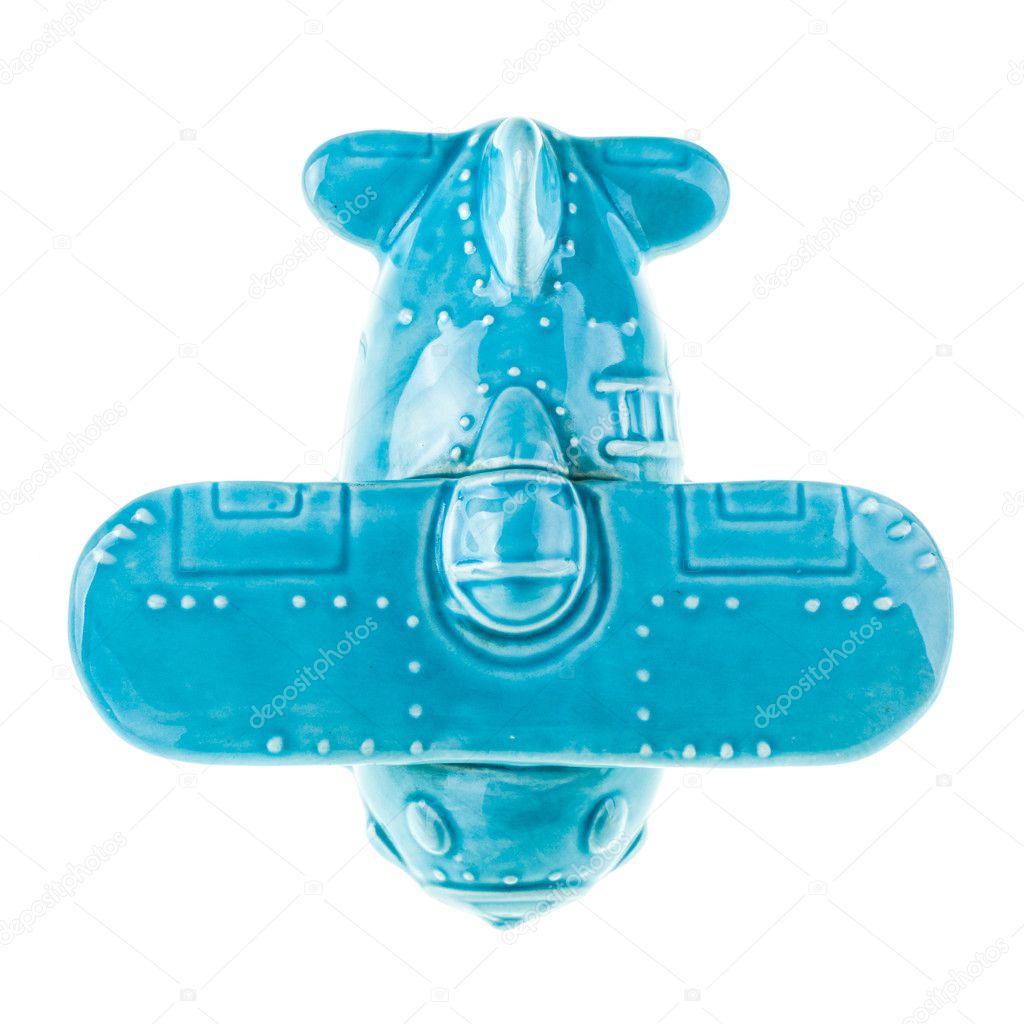 Ceramic airplane