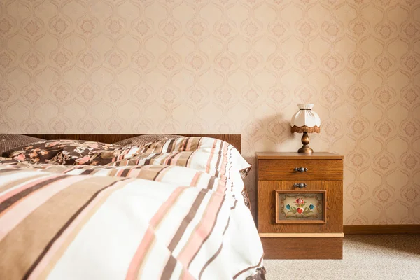 A Retro bedroom — Stock Photo, Image