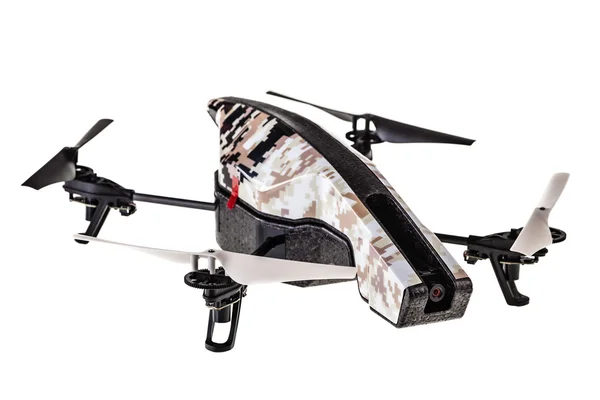 Drone scout sobre branco — Fotografia de Stock