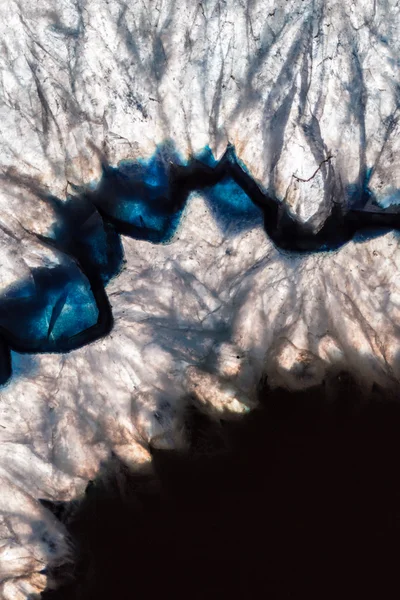 Агат Geode фрагмента — стокове фото
