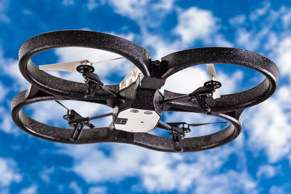 Flying drone over sky — Stock Fotó