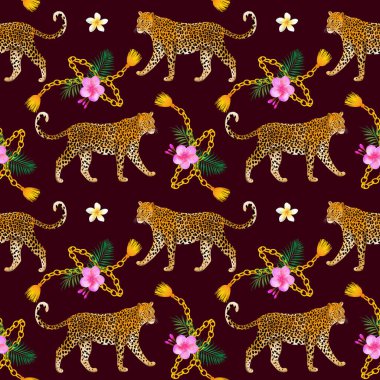 Kusursuz hayvan şekli. Leopar seksi yaz geçmişi. Afrika duvar kağıdı, ambalaj, tekstil, tasarım için uygun..