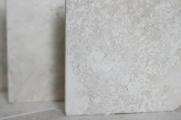 Light Grey or white marble stone background. Grey marble,quartz texture backdrop. Wall and panel marble natural pattern, Stone samples on light background for architecture 