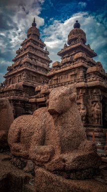 Mahabalipuram anıtları, Pallava dinamiklerinin kaya kesimli mimari ve heykel ustalığını sergiliyor. Mağara tapınaklarından ikonik Shore Temple 'a kadar bu UNESCO mucizeleri zamansız hikayeleri taşla anlatır..