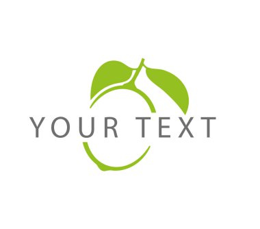 Arka planda kireç olan logo