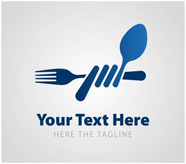 Kaşık, çataldaki yara. Logoyu hazırla