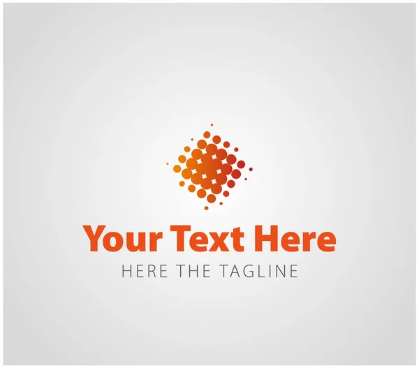 Bir karede kırmızımsı baskı radyosu. Logoyu hazırla