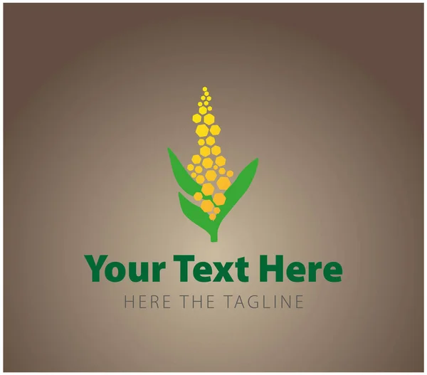 Mullein şeklinde bir logo. Logoyu hazırla