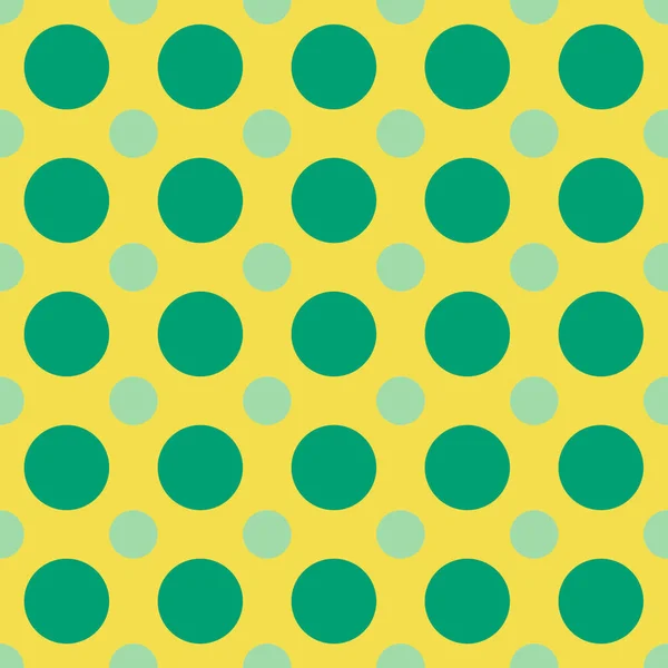 Polka Dot Deseni Yeşil Kül Nane Rengi Aydınlatıcı Sarı Karışımı — Stok fotoğraf