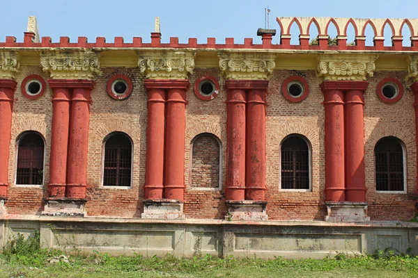 Pared Pintada Palacio Navlakha Construido Entre 1884 1929 Rajnagar Bihar —  Fotos de Stock