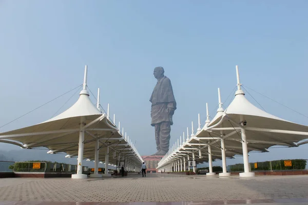 Enhetsgudinnan 182 Meters Höjd Världens Högsta Staty Sri Sardar Vallabhai — Stockfoto