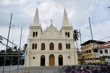 Santa Cruz Katedrali Bazilikası, Fort Kochi, Kochi, Kerala, Hindistan