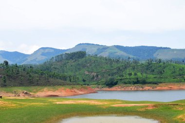Anayirankal Baraj Barajı, Kolukkumalai Sıradağı, Kerala, Hindistan