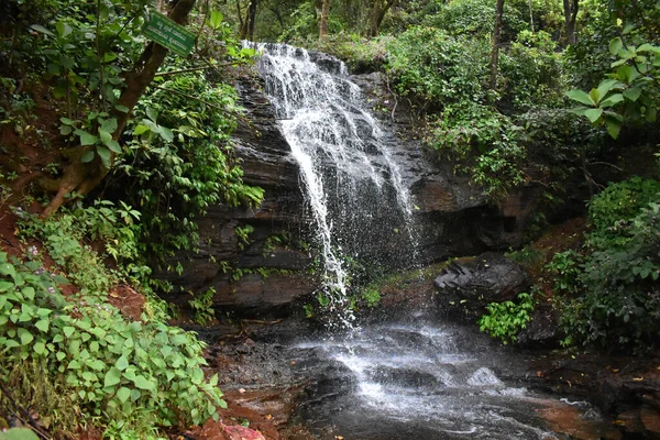 Shanti Falls Punt Kemmangundi Karnataka India — Stockfoto