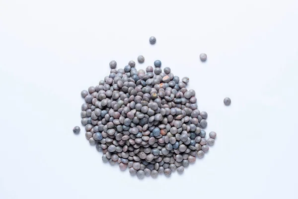 Lentil Seeds Lens Culinaris Satara Maharashtra India — Stock Photo, Image