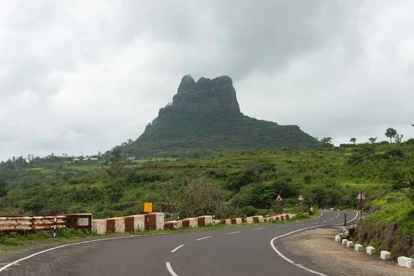 Vista Posteriore Saptashrungi Gad Vani Nashik Maharashtra India 510 Passi — Foto Stock