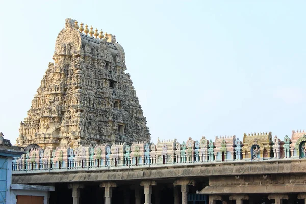 Shri Ekambaranathar Tapınağı Kanchipuram Tamil Nadu Hindistan Lord Shiva Adanmıştır — Stok fotoğraf