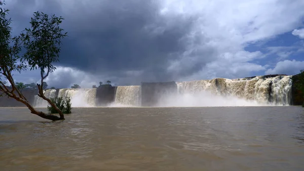 Chutes Eau Les Larges Inde Chutes Chitrakoot Chitrakote Chhattisgarh Inde — Photo