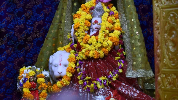 샤티가 여신단 Danteshwari Temple Jagdalpur Chhatisgarh 이미지 Shakti Peethas 하나입니다 — 스톡 사진