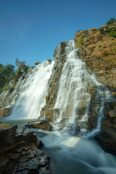 Tirathgarh Şelalesi Kanger Vadisi Ghat Jagdalpur Bastar Chhattisgarh Hindistan — Stok fotoğraf