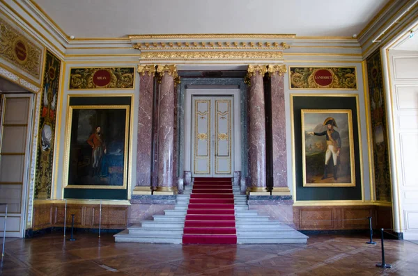 Interieur Van Het Koninklijk Paleis Versailles Frankrijk Europa — Stockfoto