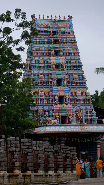 Templo Sri Peddamma Thalli Peddamma Gudi Colinas Jubilares Hyderabad Telangana —  Fotos de Stock