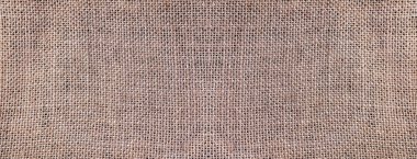 Spor çuvalı dokusu olarak bez bir tuval.