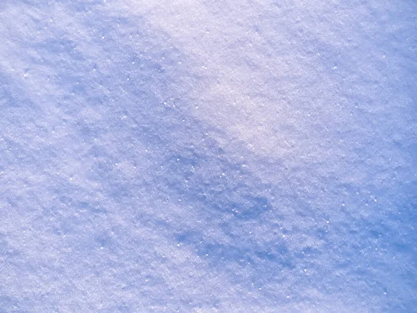 Textura Fundo Neve Recém Caída Padrão Neve Fechar — Fotografia de Stock