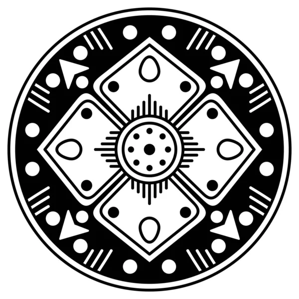 Black White Circle Patterns — Stock Photo, Image