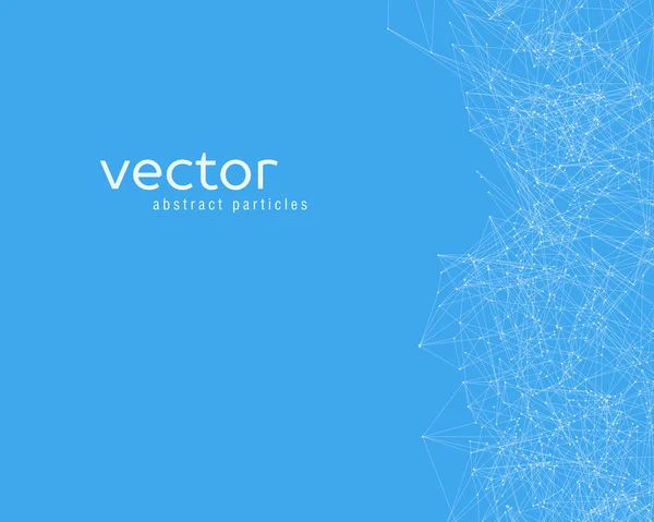 Particules vectorielles abstraites — Image vectorielle