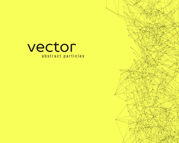 Vetor partículas abstratas — Vetor de Stock