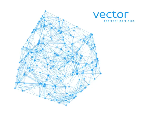 Ilustração vetorial abstrata do cubo —  Vetores de Stock