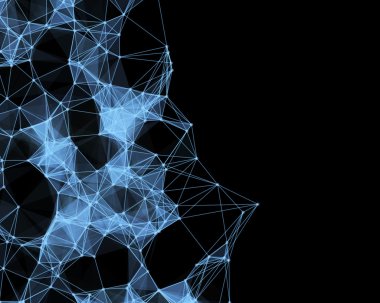 Mavi sibernetik parçacıklar