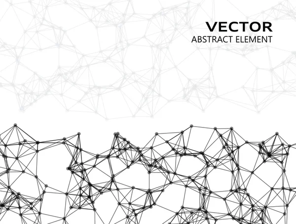 Vetor partículas abstratas — Vetor de Stock