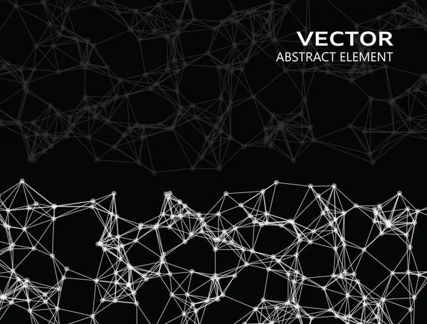 Вектор абстрактних частинок — стоковий вектор