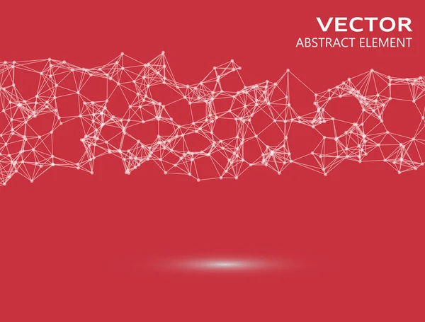 Векторний елемент кібернетичних частинок — стоковий вектор