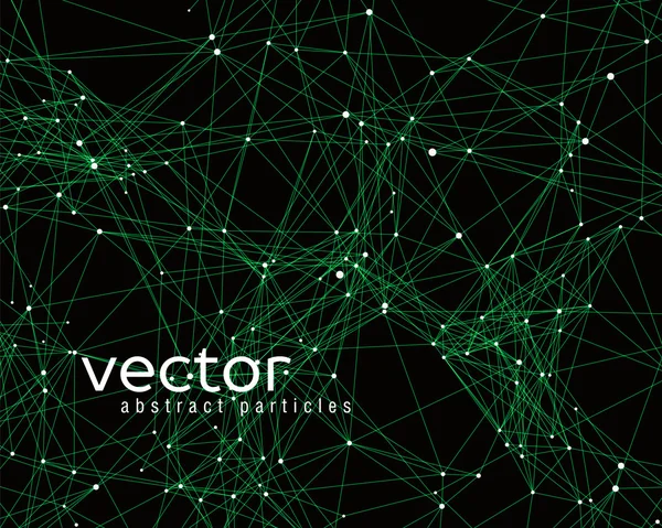 Élément vectoriel des particules cybernétiques — Image vectorielle