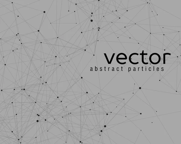 Élément vectoriel des particules cybernétiques — Image vectorielle