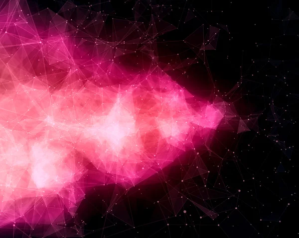 Nebulosa abstracta en el espacio — Foto de Stock
