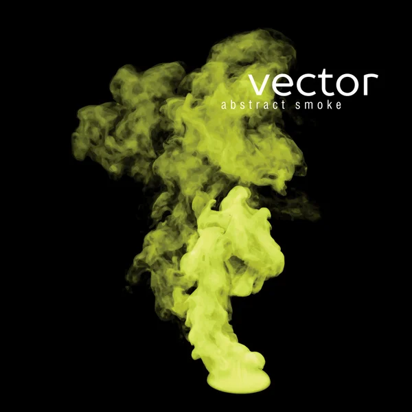 Vectorillustratie van giftige rook — Stockvector