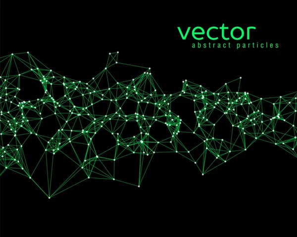 Particules vectorielles abstraites — Image vectorielle