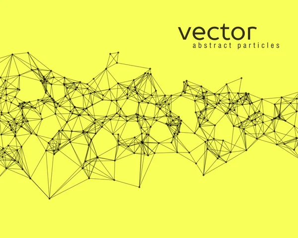 Vektorové abstraktní částice — Stockový vektor