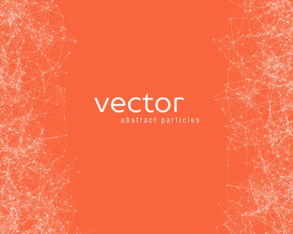 Partículas abstractas vectoriales — Vector de stock